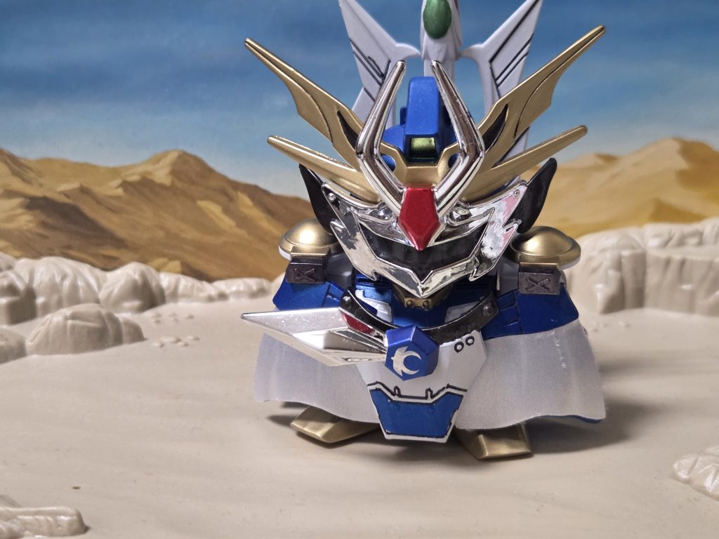 旅姿。荒鬼といえばこの形態という気がします。バイザー越しの目線が欲しかったんですが、思ったより見えませんね…残念