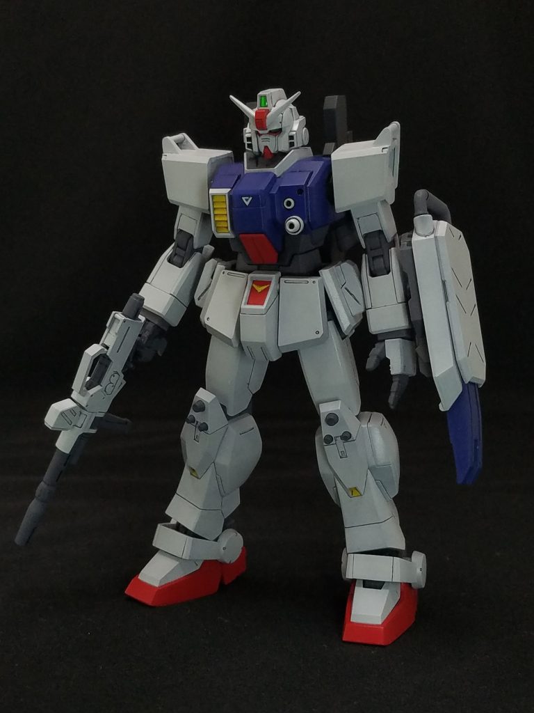 こちらのショートシールドはビルダーズパーツのシステムウェポ003の物。