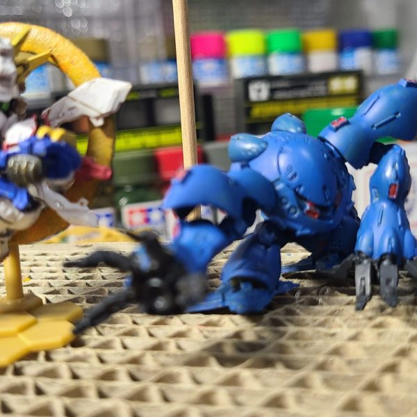 ちょこっと筆塗り＆放置していたバトン！