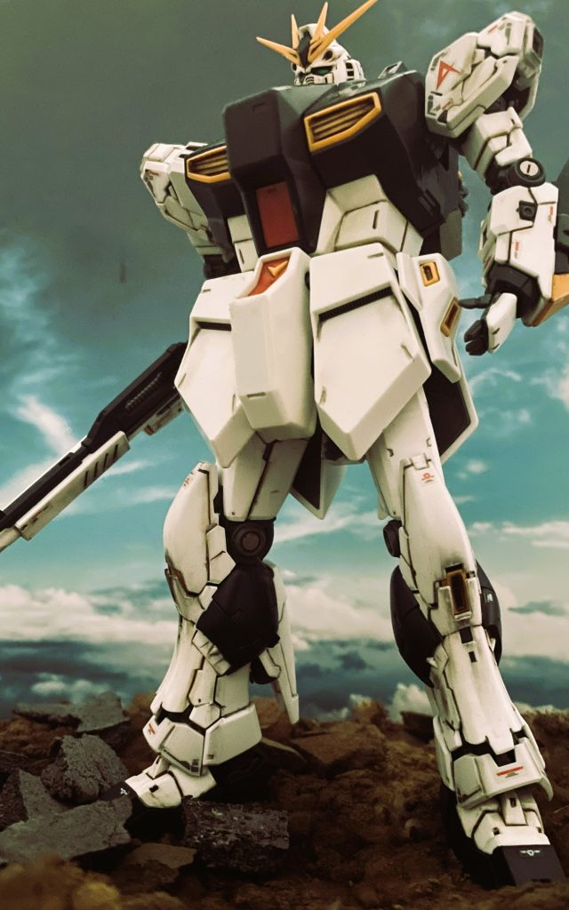 やや下からのアングルとなります。ボディにもう少し汚しを入れてみてもよかったかもしれません。