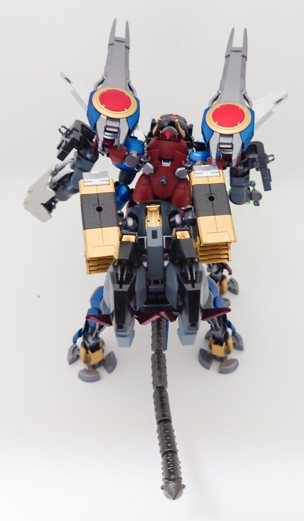 後ろから見た状態。