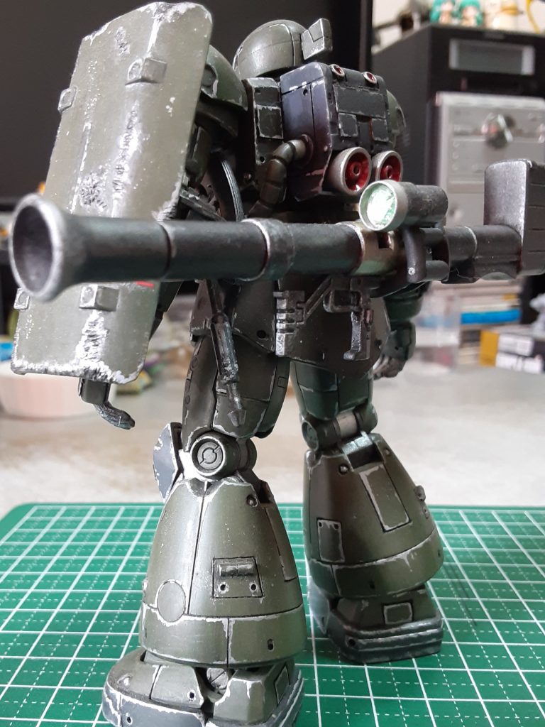 可動式なんで、背負わせ可能です👍。バーニア❗バーニア❗💦(笑)