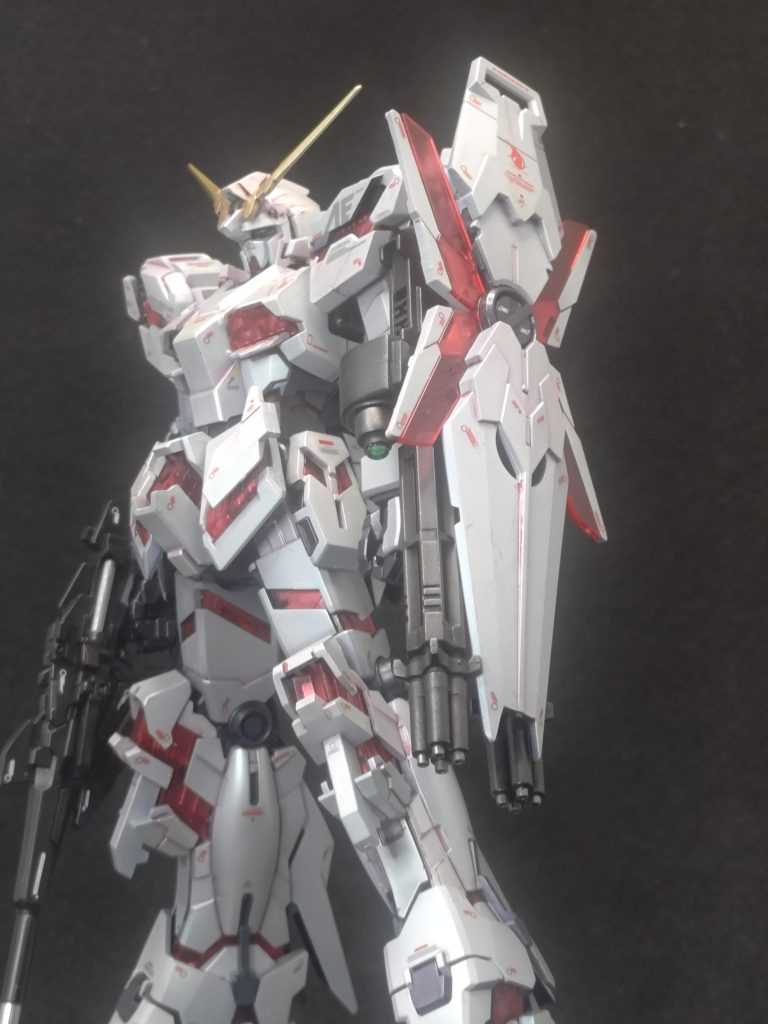 シールドについてるガトリング（市販社外品）以外無改造だったと思います。