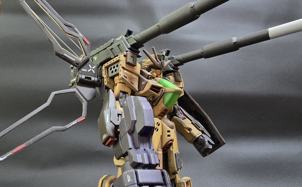 ガンダムDX[砂漠迷彩型]　–4枚目/制作者：パテの歌声