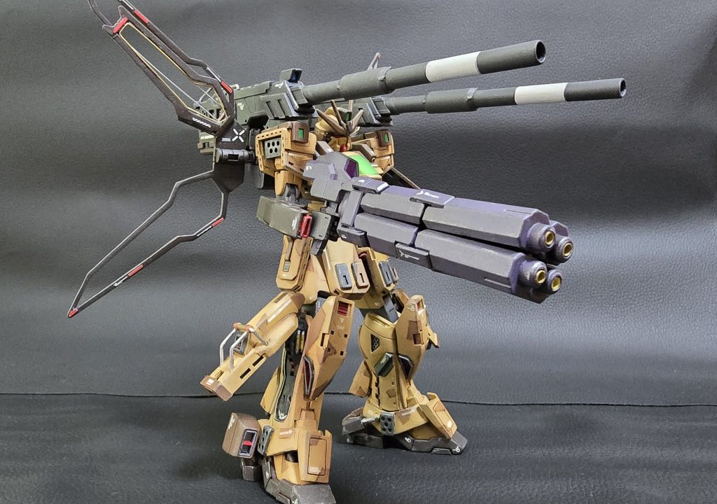 ガンダムDX[砂漠迷彩型]　–2枚目/制作者：パテの歌声