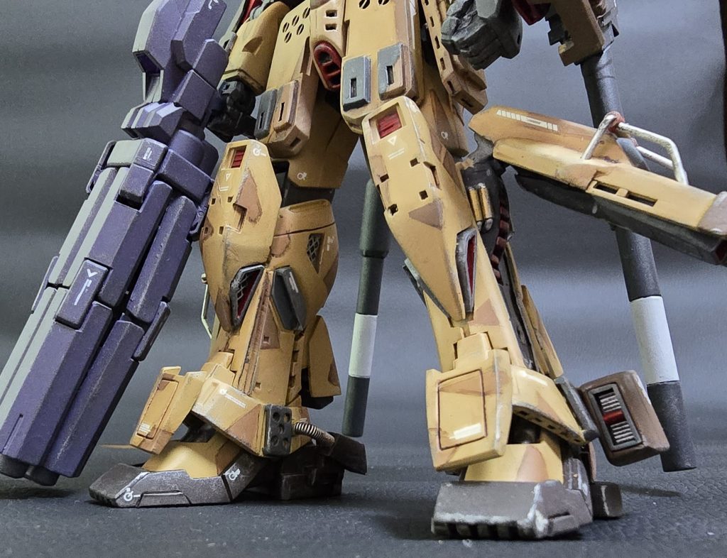 ガンダムDX[砂漠迷彩型]　–3枚目/制作者：パテの歌声