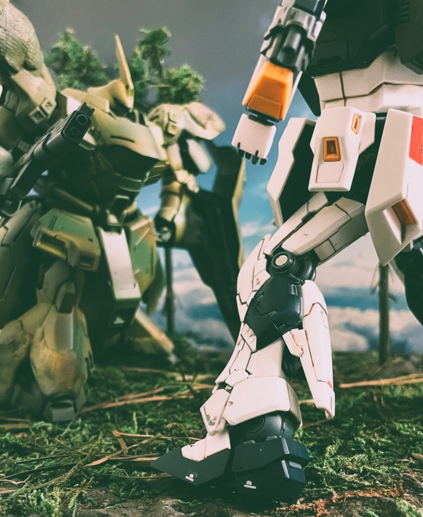 同アングルでガンダムにフォーカスをあてたものです。