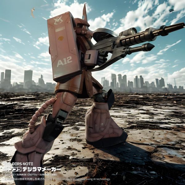 デジラマ背景PGシャア専用ザク