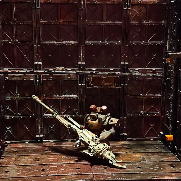 静かな丘の整備工場