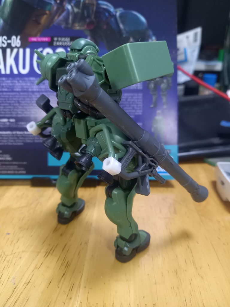 ザク(GQ)ウェポンラック増設