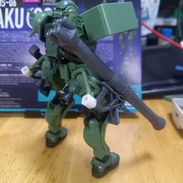 ザク(GQ)ウェポンラック増設