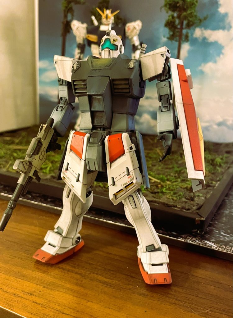 陸戦型ジムIIも製作中です。砂漠での戦闘シーン等構想中です。