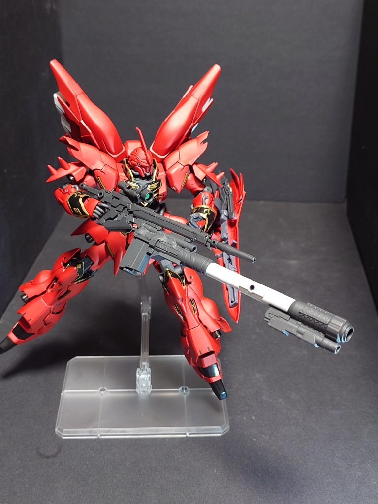 ユニコーンのバズーカなので長さは延長できます(笑)