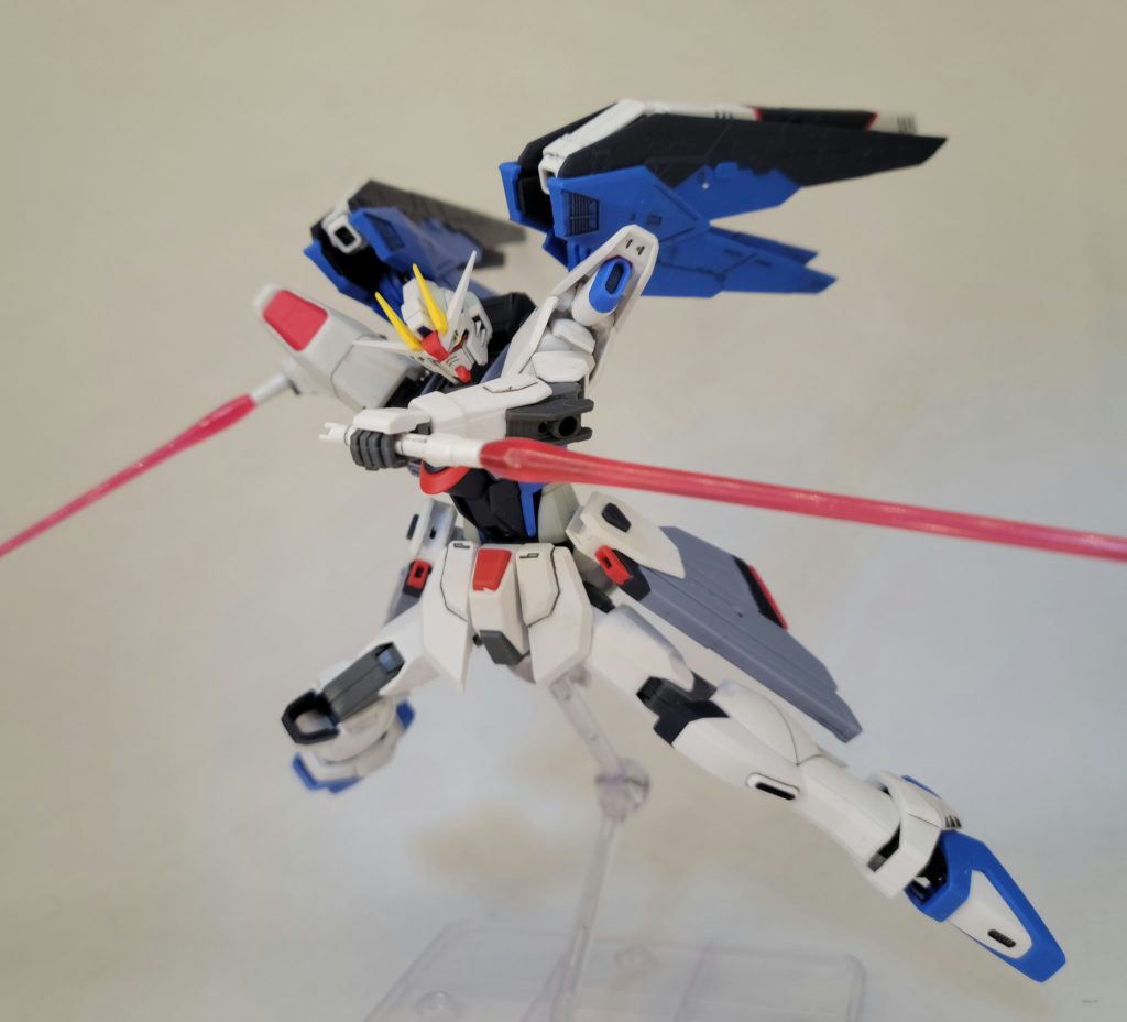 SEEDアクションシステム搭載 HGCE フリーダムガンダム–5枚目/制作者：@rezonesu