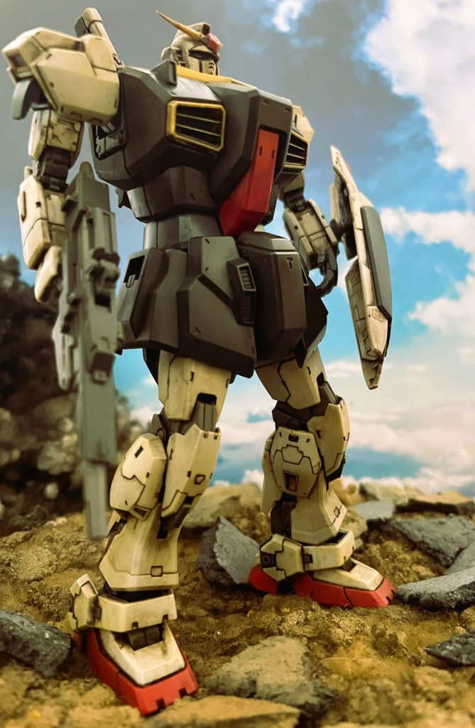 左からのアングルショットです。