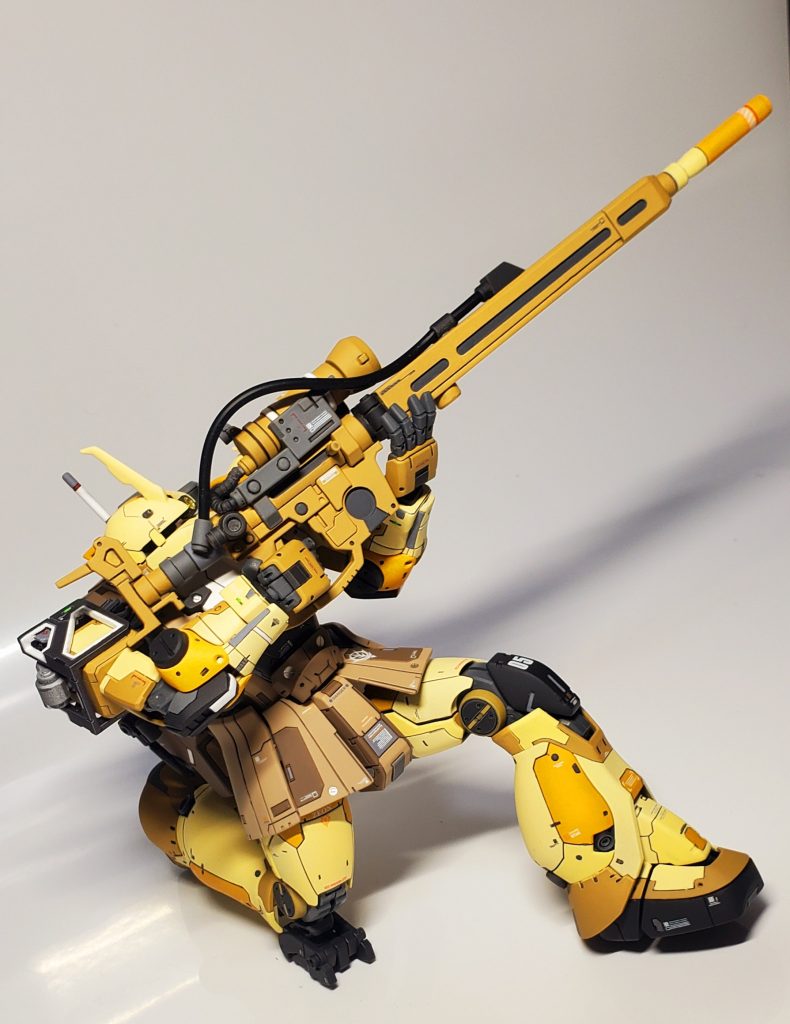 作成に時間がとれず他のプラモにも浮気して大体完成まで半年くらいかかりました。俺たちの模活(戦争)は終ったよ。