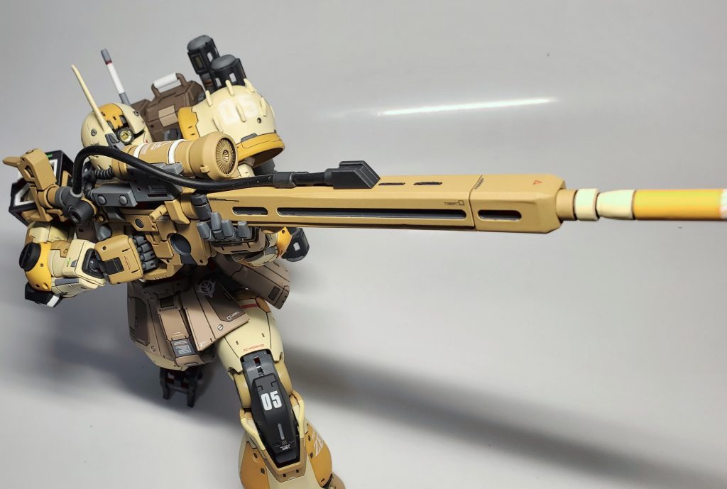 HGパッケージ風味写真。一応カークス機イメージです。