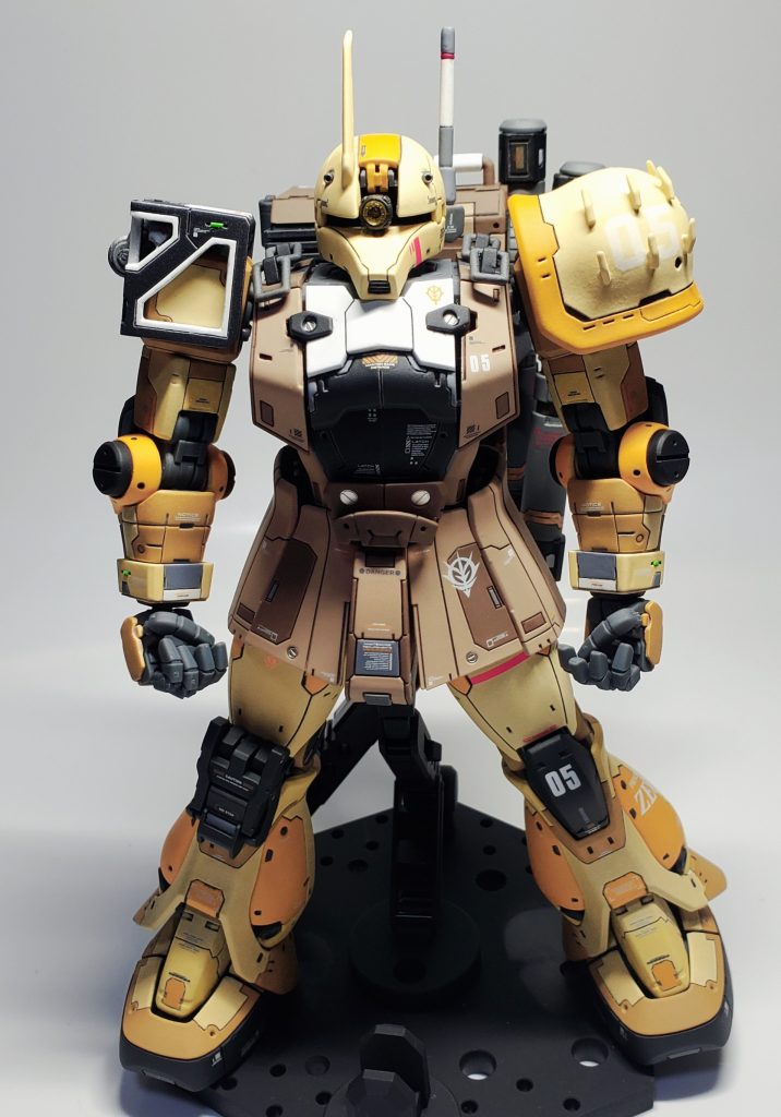 パテやプラ板等で元の造形を大きく変えたのは初挑戦でした。