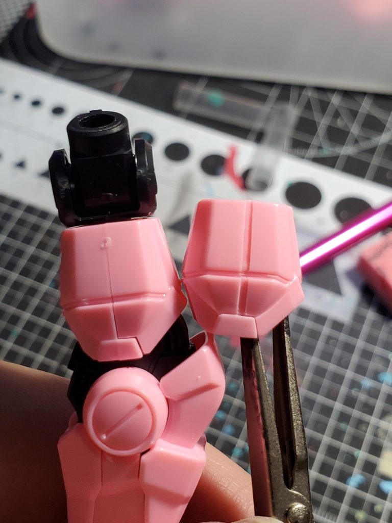 制作中にBMCダンモを購入したので段落ちモールドにも挑戦しました。