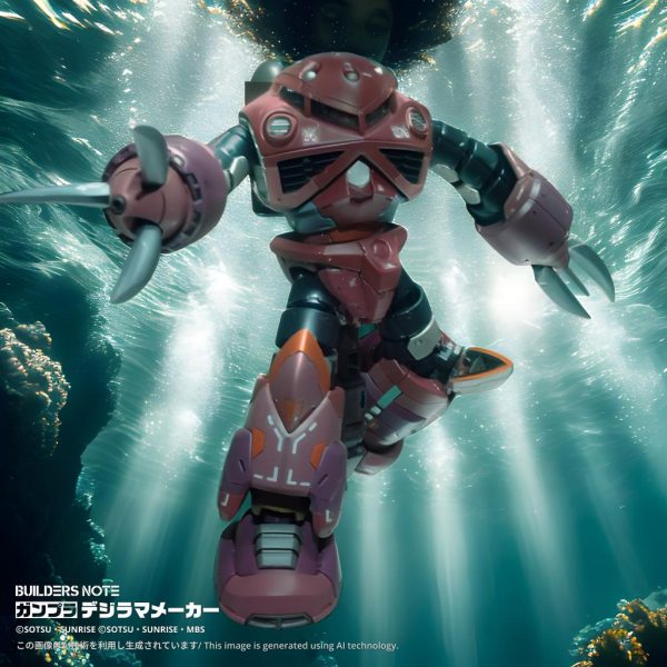 デジラマ背景RGズゴック