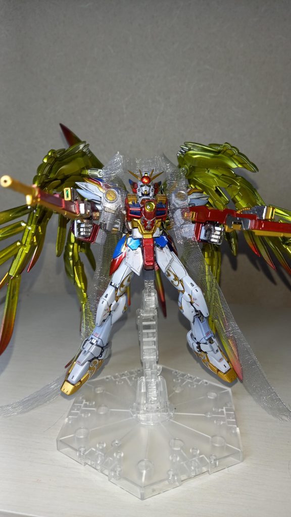 天照大御神(未完成)　RGウイングガンダムゼロEW–9枚目/制作者：ロックオブマイン