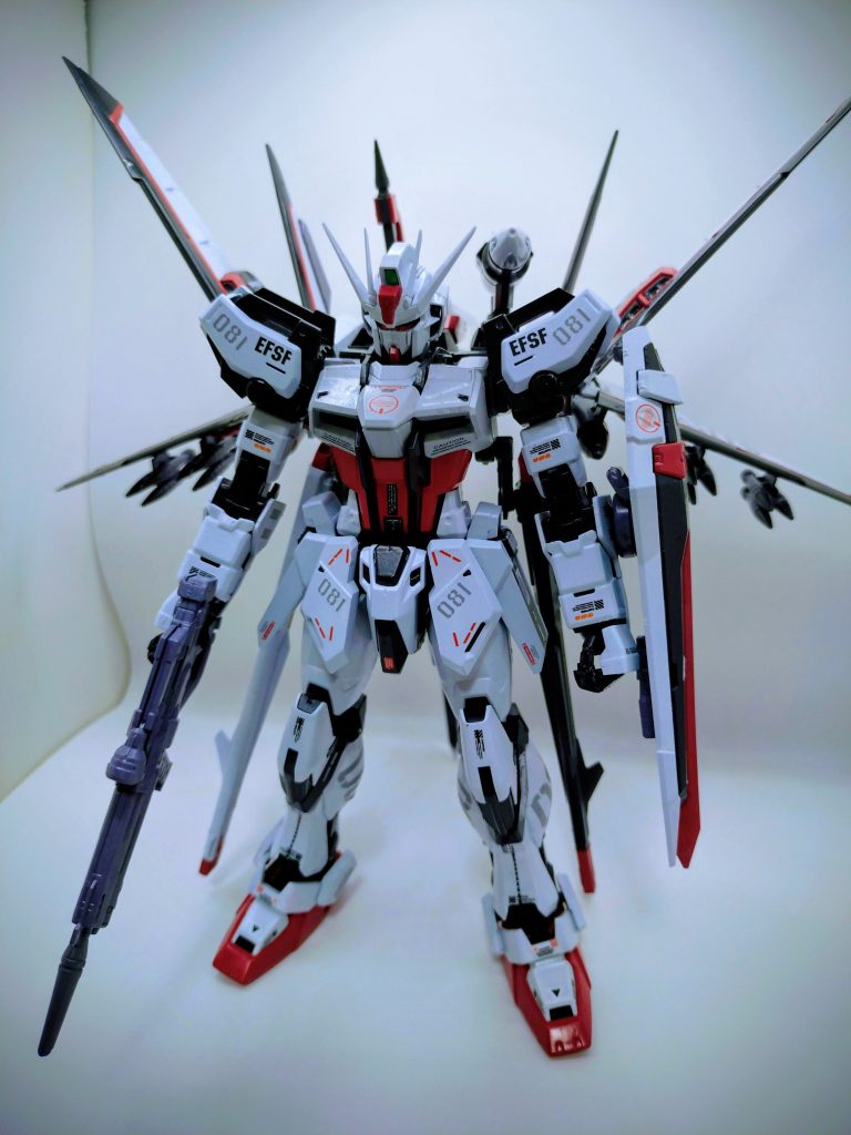 エールストライク、オオトリ装備