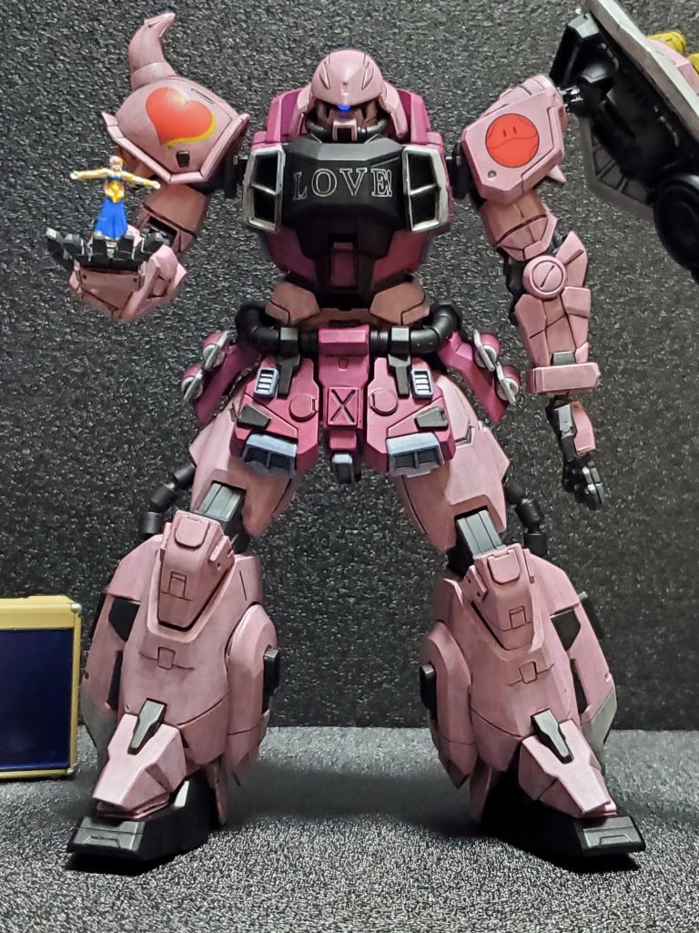 その他、下半身に力をいれてディテールアップしました。