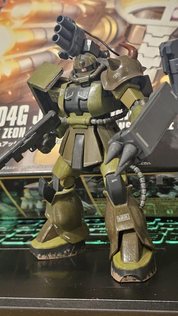 小学生の頃作ったザクllJ型