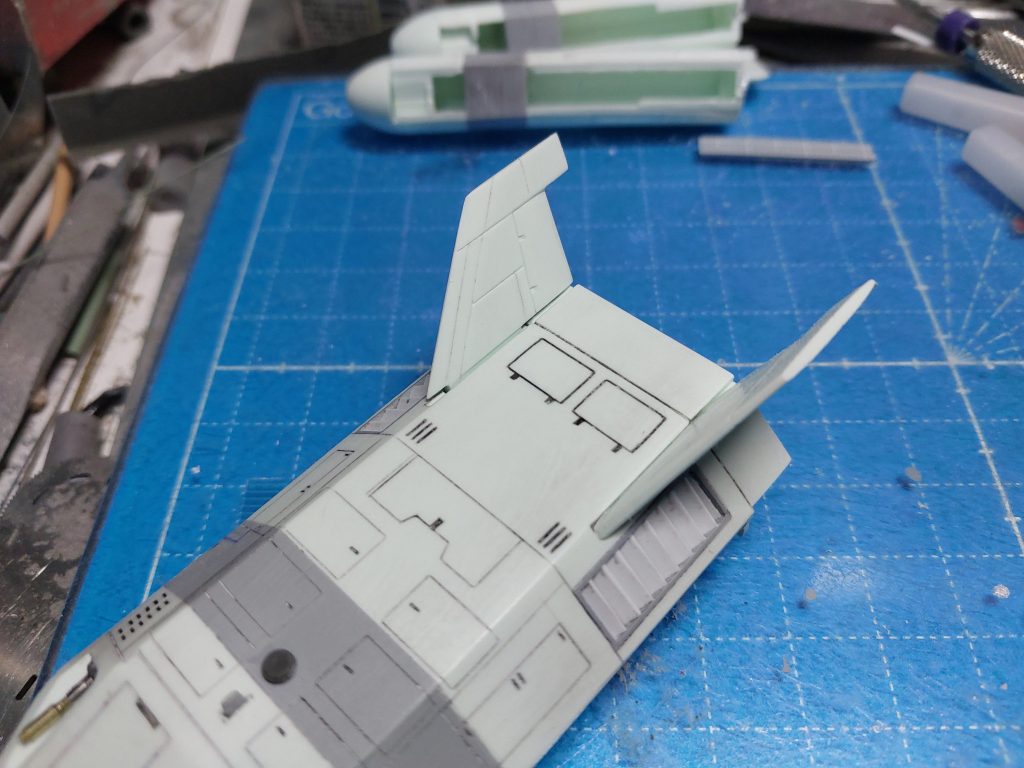 1/144 コアブースター スレッガー・ロウ搭乗機–6枚目/制作者：@dagored00