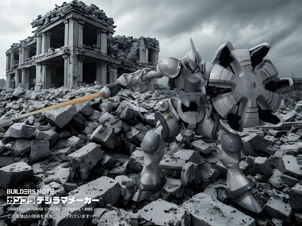 ギャン(エグザベ仕様）–3枚目/制作者：ガンドゥム