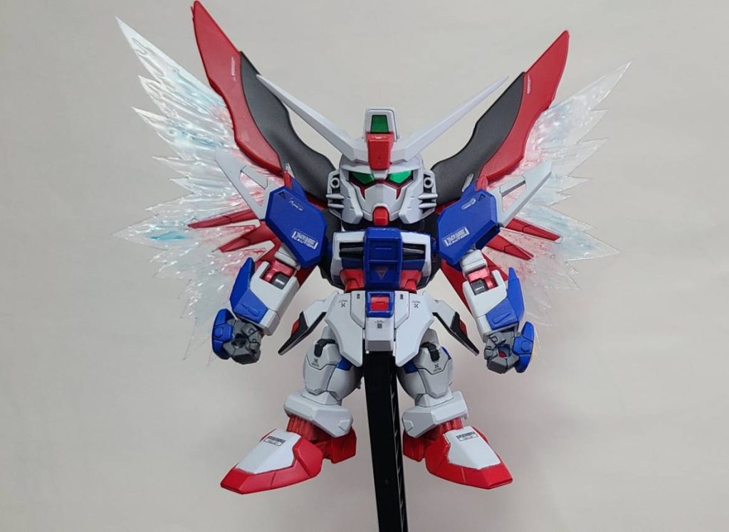 光翼はホワイトパール塗装