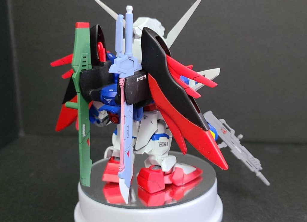 今回も裏ももとふくらはぎは肉抜き埋めたので足首動きません