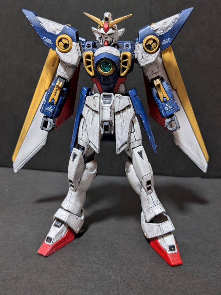 バスターライフル、シールド外して正面