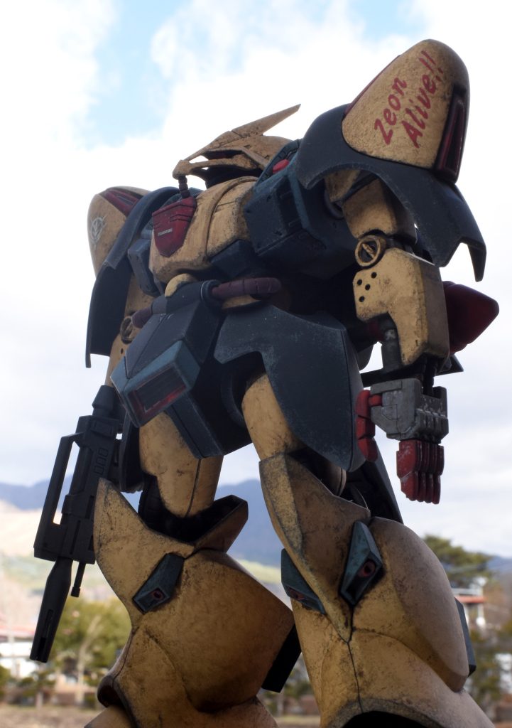 面が多いデザインなので、ウェザリングの相性がいいキットでした！