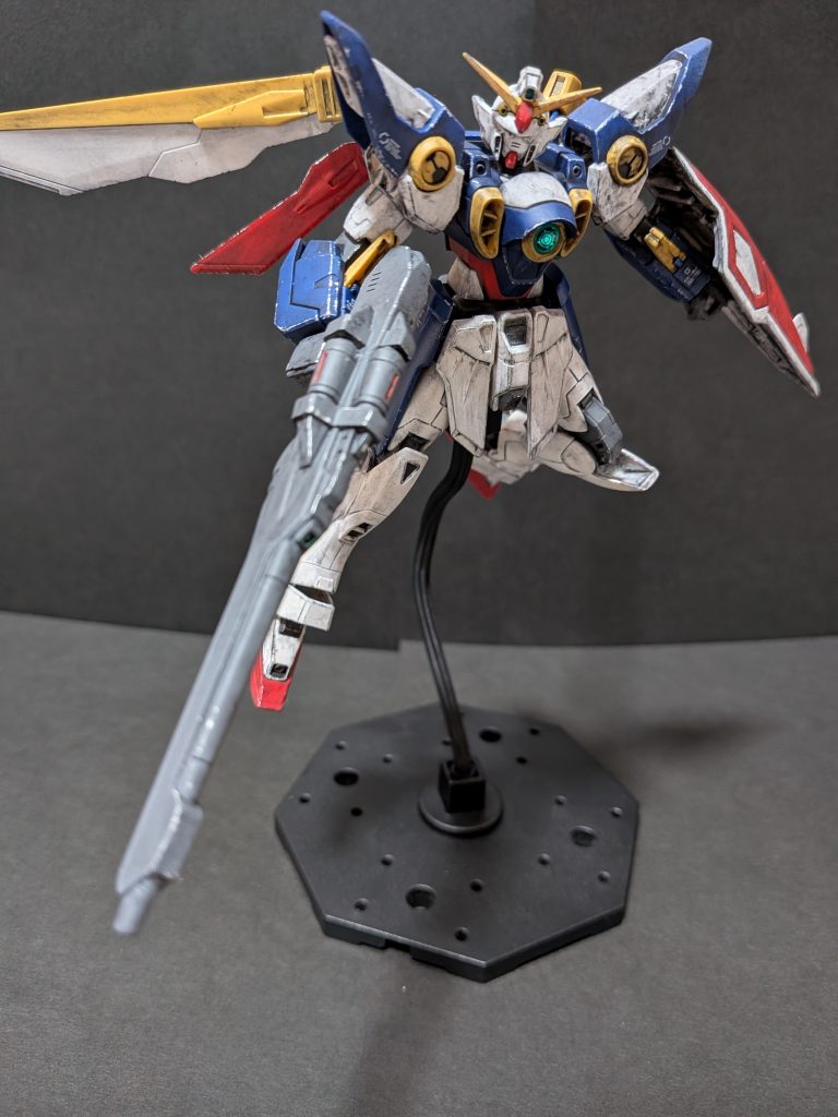 バスターライフル、シールドを装備ﾃﾞﾃﾞﾝ♪