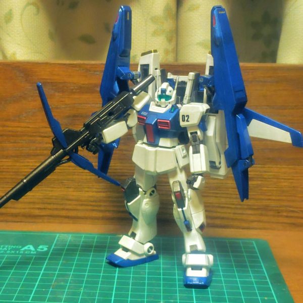 【再掲】ジムⅢディフェンサー（アイリス・アリスン機）機動戦士Zガンダム外伝 審判のメイスより