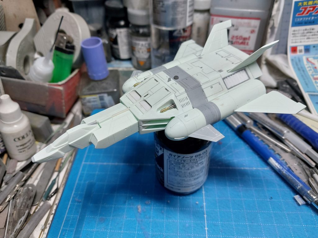 1/144 コアブースター スレッガー・ロウ搭乗機–8枚目/制作者：@dagored00