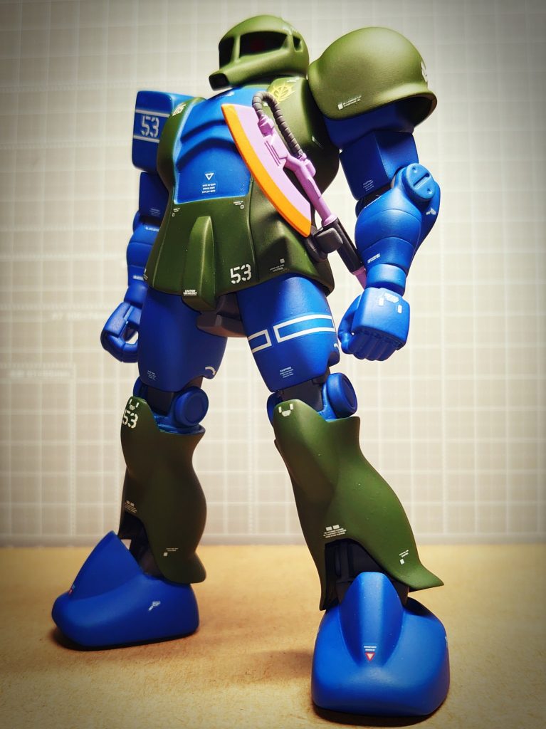 このアングルで様になるように頑張りました。w