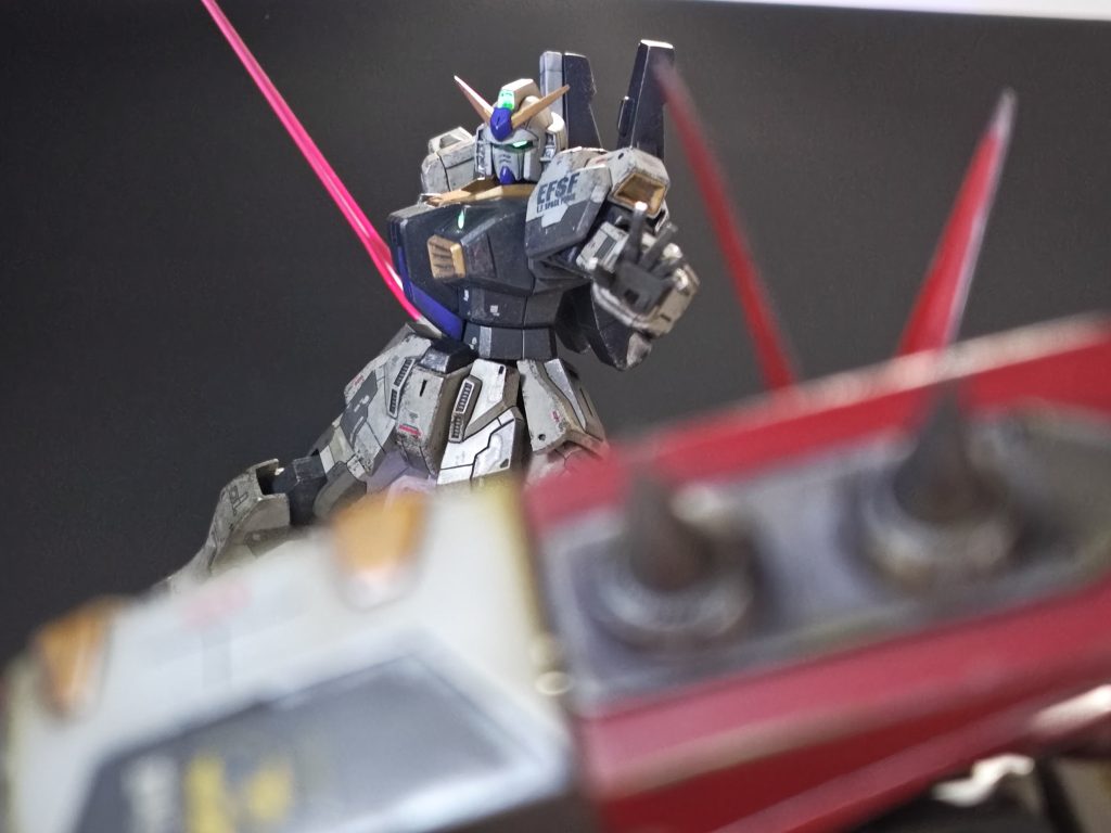 HGガンダムマークⅡ v.s HGバウンドドック