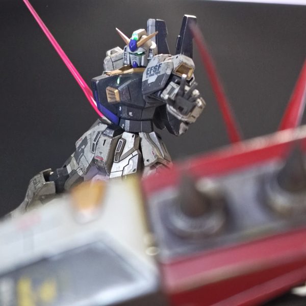 HGガンダムマークⅡ v.s HGバウンドドック