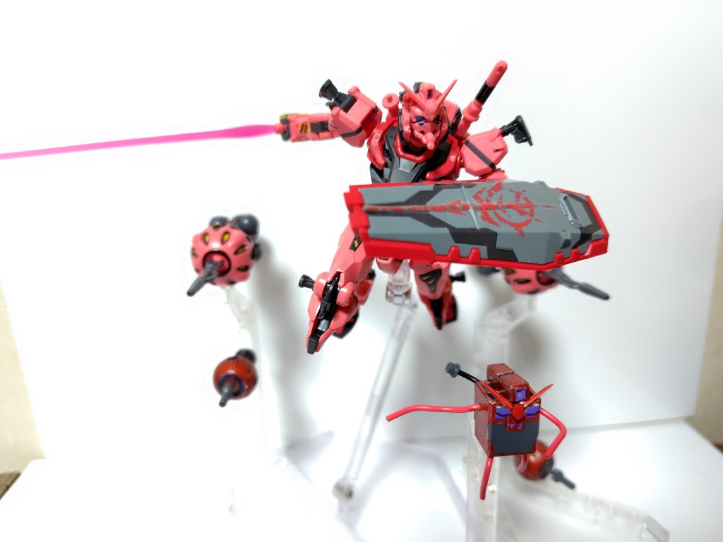 赤いガンダム（部分塗装）