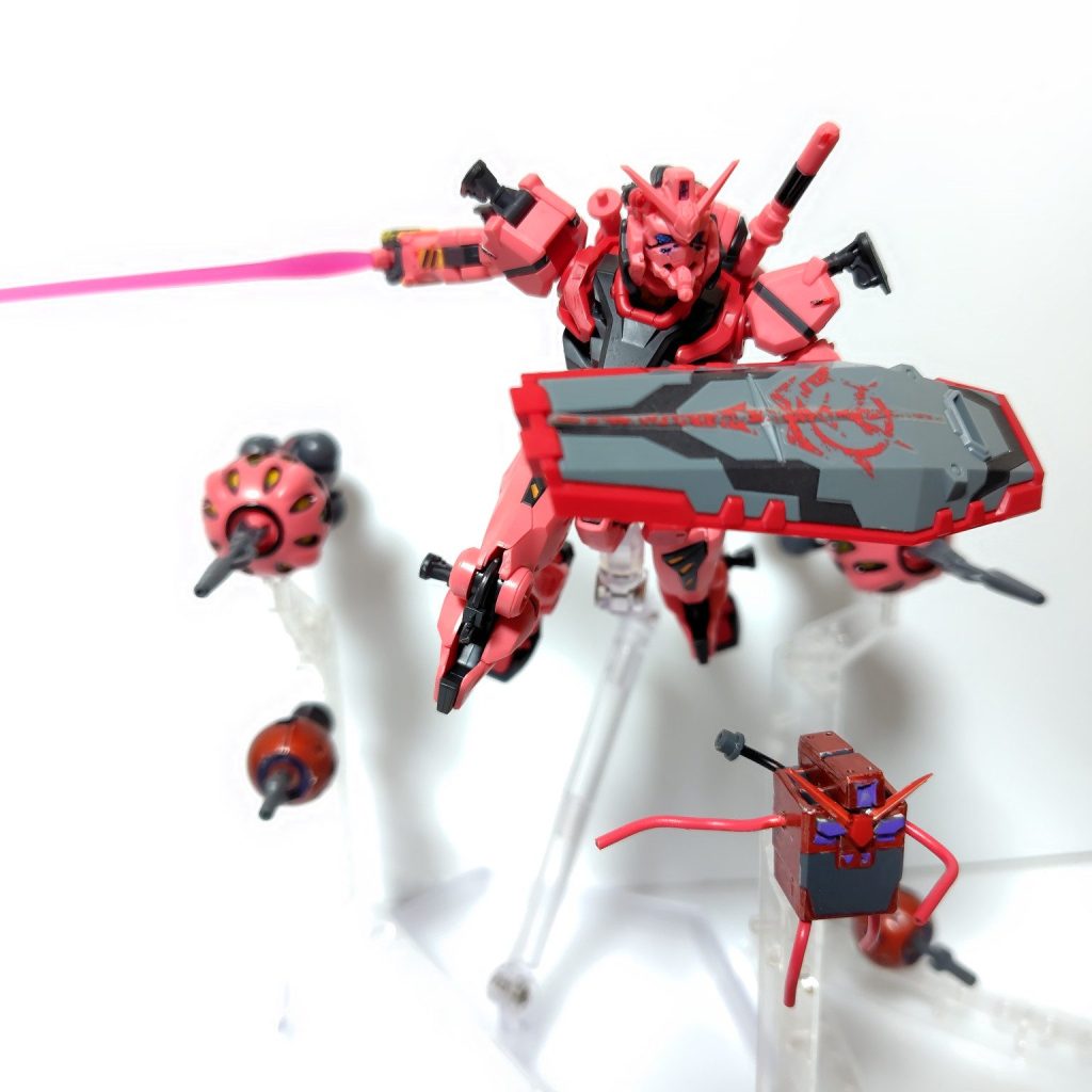 赤いガンダム（部分塗装）