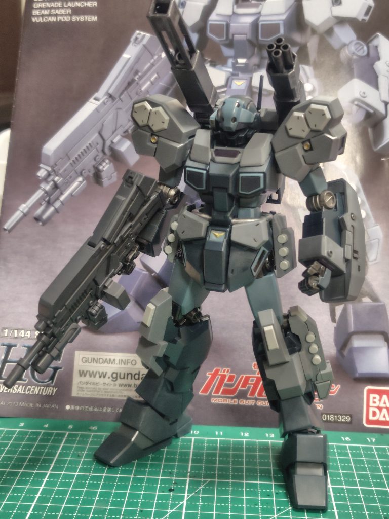 汚しとデカール前