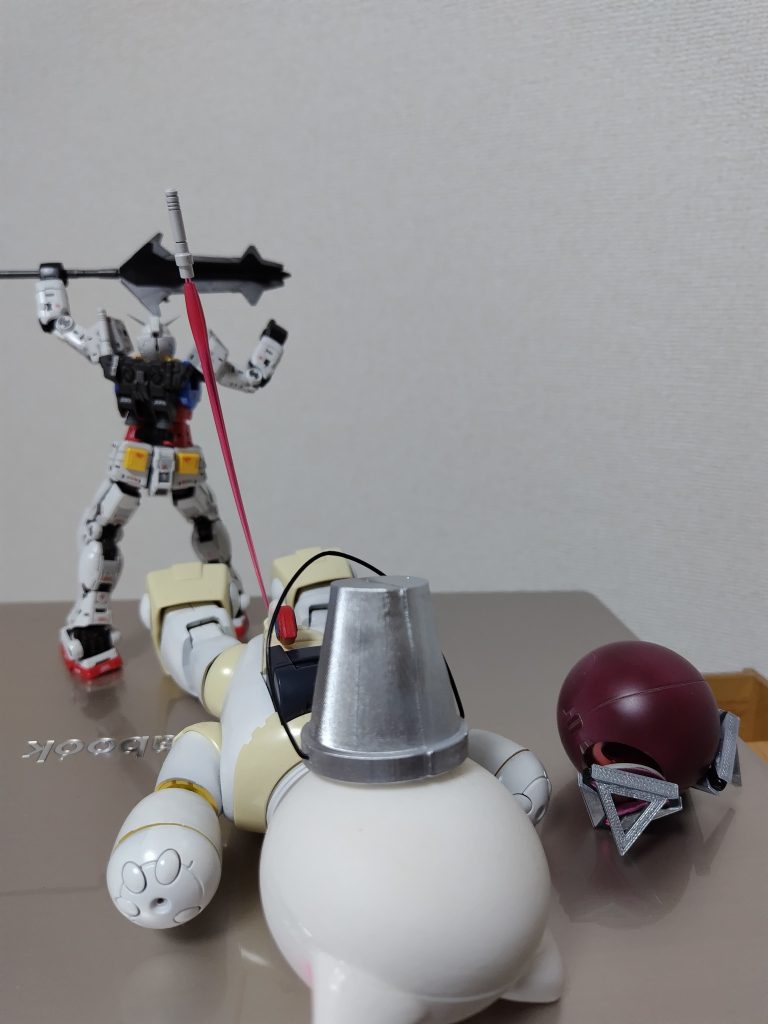 「また負けたにぇ・・」