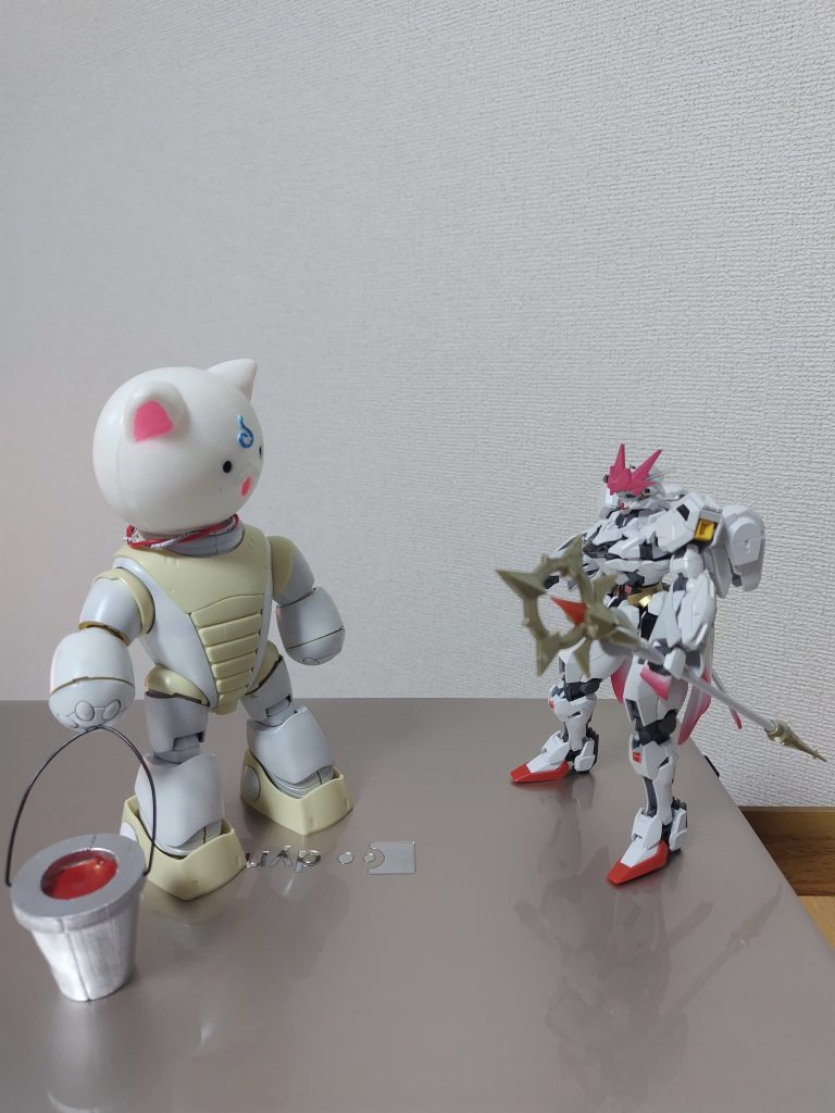 「毎回毎回調子に乗りやがって！今日こそどっちが上かわからせてやるにぇ！」