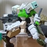 突撃砲っぽいの。ドッズガン改造。本体も少し手を加える。