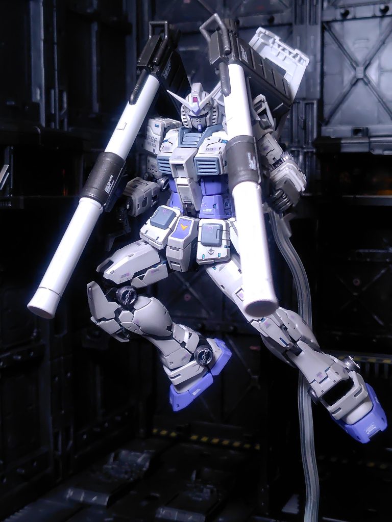 Gジェネ風ダブルバズーカ。１本は以前に作ったノーマルの方から借りました。https://gumpla.jp/rg/2053962