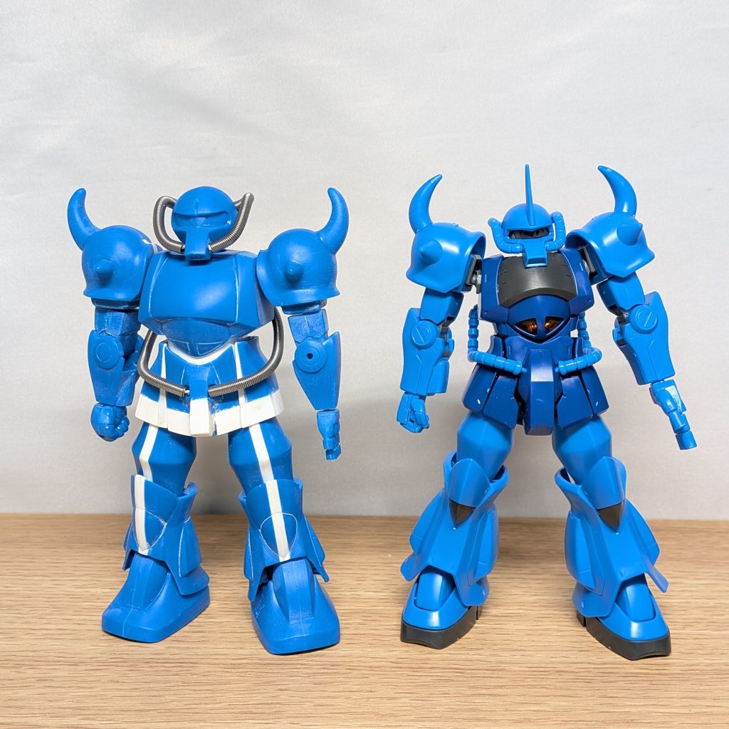 HGリバイブとの比較。