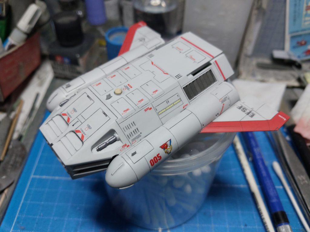 1/144 コアブースター スレッガー・ロウ搭乗機–9枚目/制作者：@dagored00