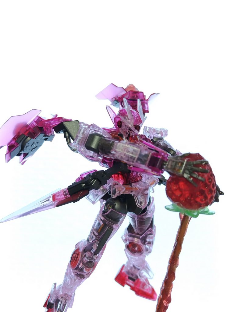 クリアキットなのでLED未点灯でもキラッキラ。。